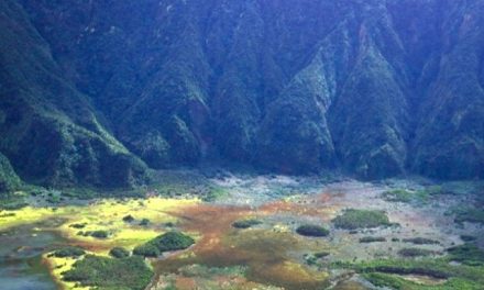 Paesaggio preistorico a Faial