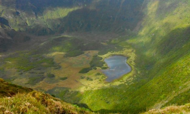 Vista dal bordo della Caldeira, Faial